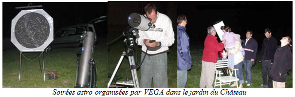 soirées astro VEGA Astronomie